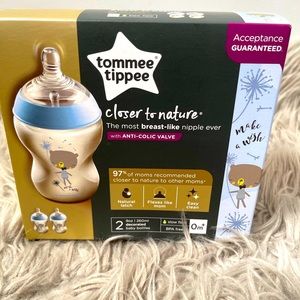 Tommee Tippee Closer To Nature 9oz 2pk Bottles 0m+